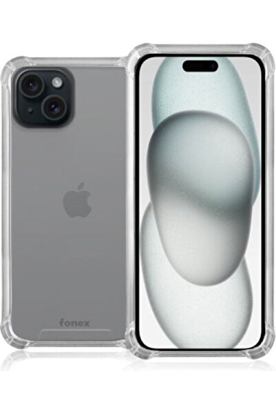 Fonex Βασική Διαφανής Θήκη Πλάτης Σιλικόνης (iPhone 15 Plus) Κωδικός: FORB1642T