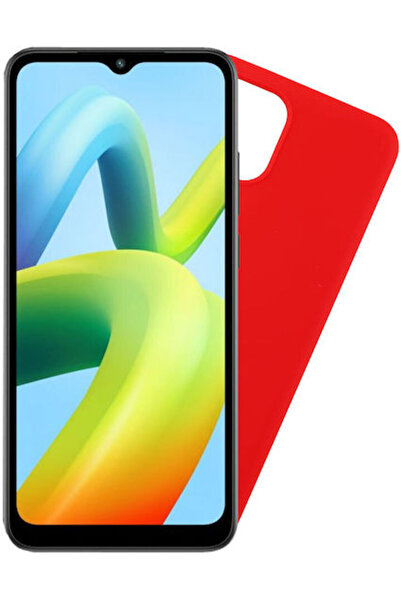 Other Volte-Tel Κόκκινη Θήκη Πλάτης Σιλικόνης με Προστασία Κάμερας (Redmi A1 ...