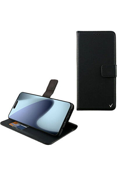Other Volte-Tel Book Συνθετικό Δέρμα / Σιλικόνη Μαύρο (iPhone 17 Pro) Κωδικός...
