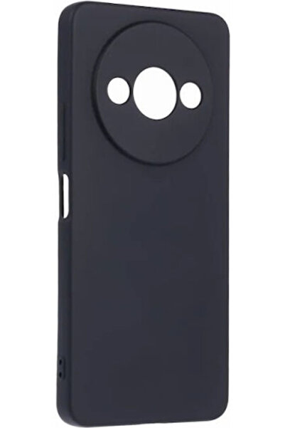 OEM Liquid Back Cover Silicone Black (Xiaomi Redmi A3) Code: SELIXIARA3B
