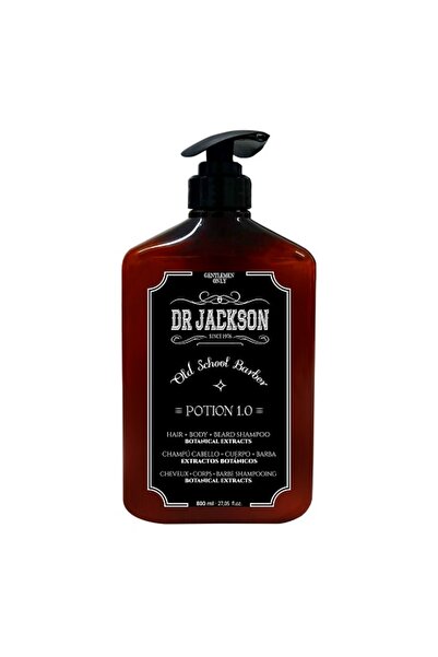 Jackson Dr. – Șampon 3 în 1 pentru păr, corp și barbă 800 ml