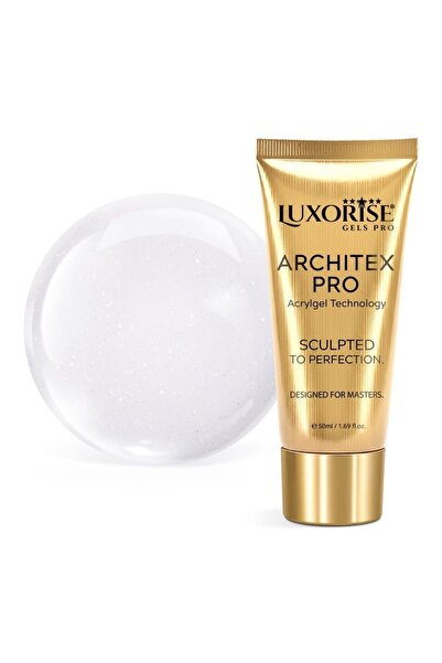 LUXORISE Polygel ARCHITEX PRO - Colecția Pure Perfection, Perlă Lăptoasă, 50ml
