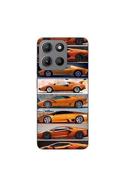 OEM Husa compatibila cu Motorola Moto G15 Silicon Gel Tpu Model Masini Lambor...