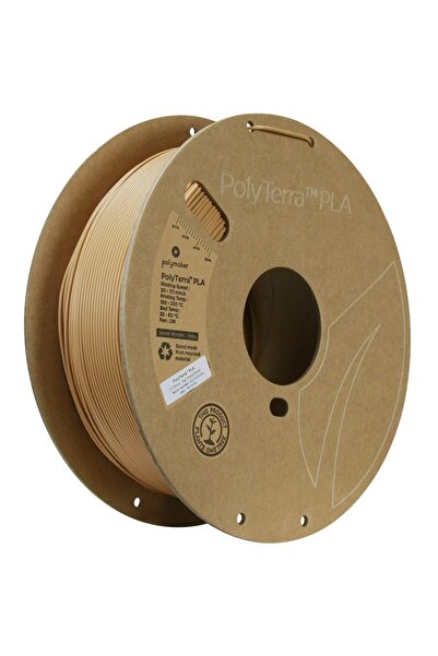 Polymaker PolyTerra PLA 1.75mm Wood Brown (Maro Deschis) 1kg