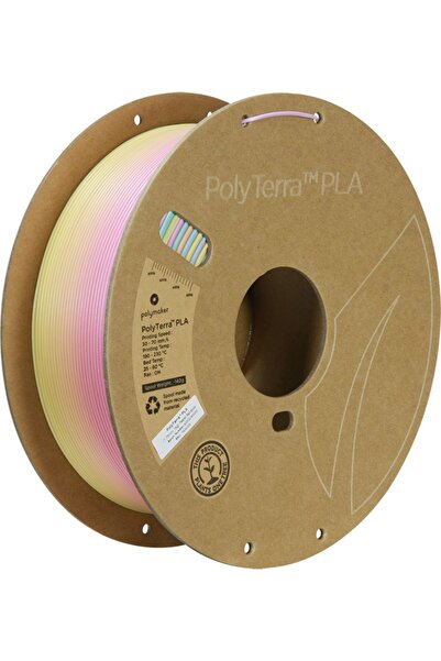 Polymaker Filament Polyterra PLA Pastel Rainbow (Curcubeu)1kg 1,75mm