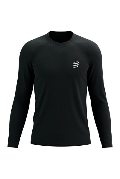 Compressport Tricou de alergare pentru bărbați Performance FW 2025-Negru-L