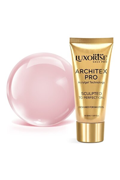 LUXORISE Полигел ARCHITEX PRO - Колекция Скулптурирано нюд, Елегантно нюд, 50мл