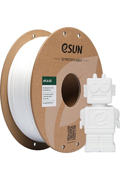 eSun Filament PLA+ Cold White ( Alb) 1,75 mm 1 KG