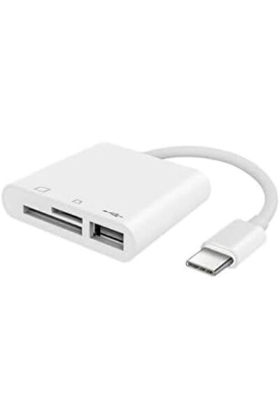 Yıldızan TAMGÜN 5232 Cititor de carduri USB Tip C la SD MicroSD TF Convertor ...