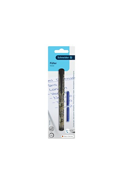 SCHNEIDER Pen Voice + 2 refills/blister 2026/2027 black
