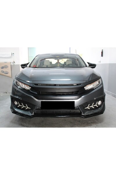 ART Set de 2 ornamente capace oglinzi compatibile cu Honda Civic FC5 - FK7 20...