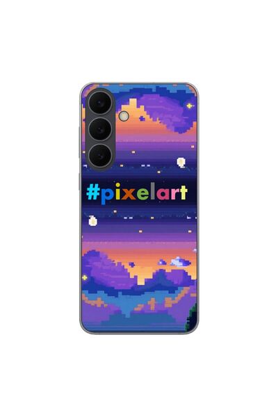 OEM Θήκη συμβατή με Samsung Galaxy S25 FE από σιλικόνη gel TPU με σχέδιο Πίξε...