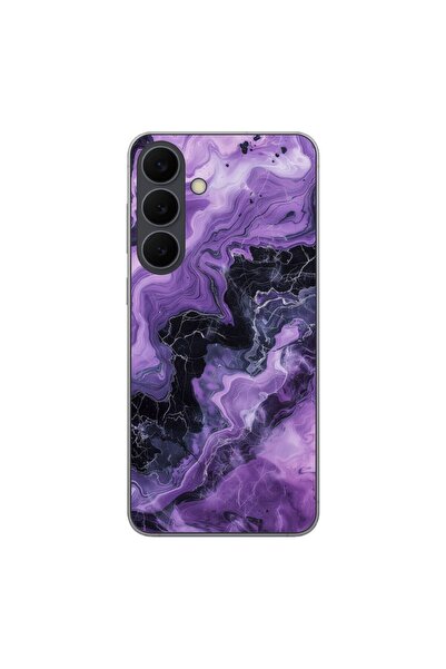 OEM Husa compatibila cu Samsung Galaxy S25 FE Silicon Gel Tpu Model Abstract ...