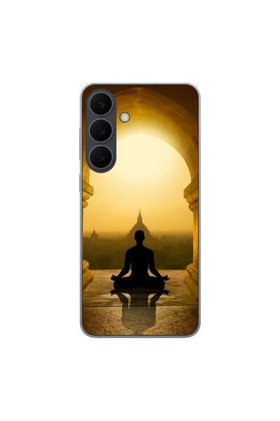 OEM Husa compatibila cu Samsung Galaxy S25 FE Silicon Gel Tpu Model Meditation