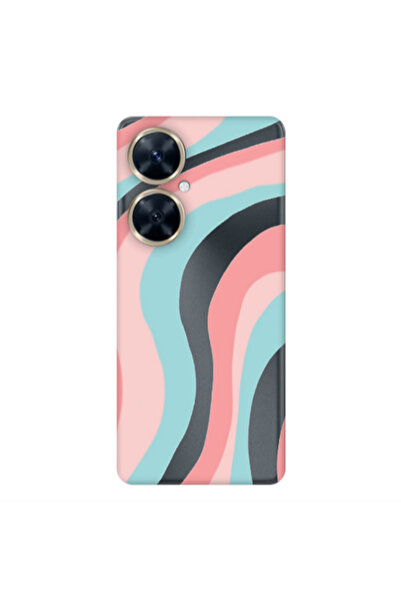 Other Huawei Nova 11i Colored lines Transparent Silicone TPU Θήκη