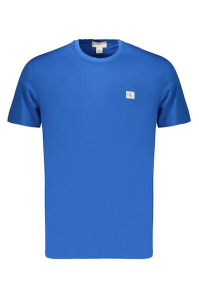 Calvin Klein Men's T-shirt, Calvin Klein, Cotton, Blue Logo XL