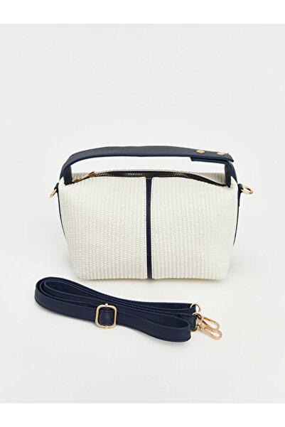 LC Waikiki Rmz Gi̇yi̇m Farkiyla Straw-Looking Women's Hand and Shoulder Bag