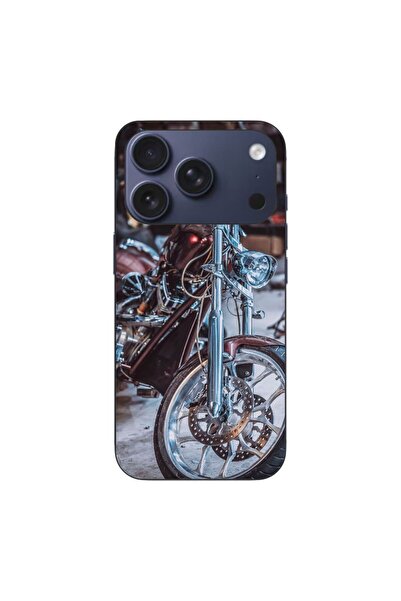 OEM Husa compatibila cu Apple iPhone 17 Pro Silicon Gel Tpu Model Harley Garage