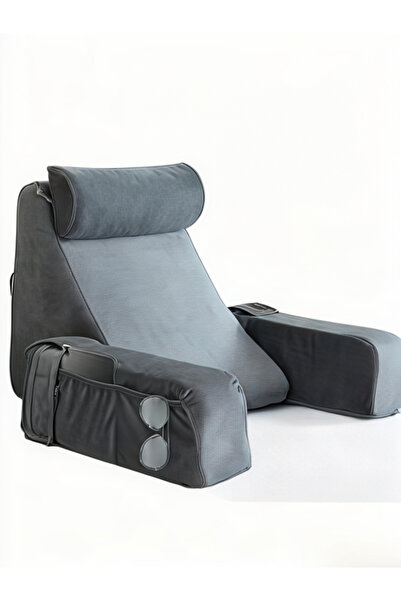 Cozy Haven Ergonomic Extra Large Memory Foam Reading Pillow, Removable Backre...