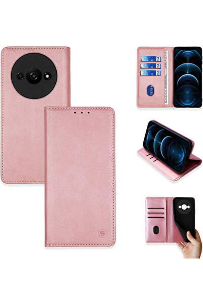 Other Sonique Wallet Synthetic Leather / Plastic / Silicone Rose Gold (Xiaomi...