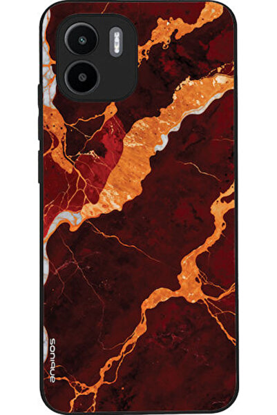 Other Θήκη Σειράς Sonique Marble για Xiaomi Redmi A1 Redmi A2 Κόκκινο