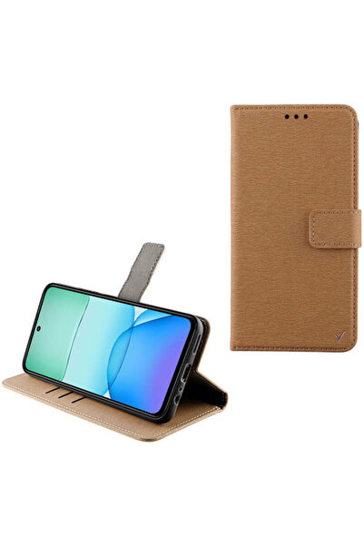 Other Volte-Tel Allure Magnet Book Συνθετικό Δέρμα Χρυσό (Redmi 13 / Poco M6 ...