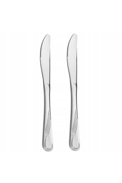 Kamille Cuțite de masă – Set de 2 piese fabricate din oțel inoxidabil