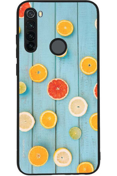 Other Θήκη Σειράς Φρούτων Sonique για Xiaomi Redmi Note 8T Γκρέιπφρουτ