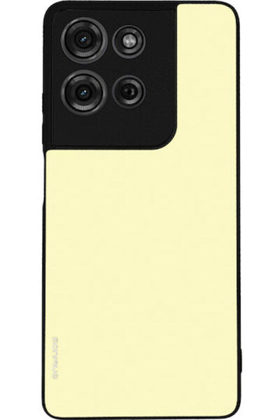 Other Θήκη Sonique Colorbloc Series για Motorola Moto G75 5G Κίτρινο