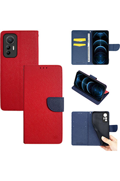 Other Sonique Book Συνθετικό Δέρμα Κόκκινο (Xiaomi 12 Lite)