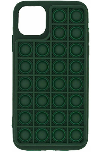 Other Ancus Pop It Πίσω Θήκη Σιλικόνης Πράσινη (iPhone 11 Pro Max) Κωδικός: 3...