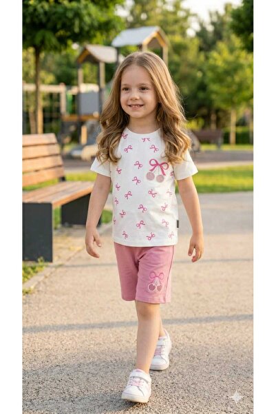 tuma collectıon Set pantaloni scurți de vară pentru fete, tricou, pantaloni s...