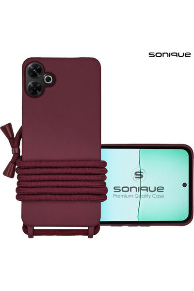 Other Θήκη σιλικόνης με κορδόνι για κρέμασμα Sonique Xiaomi Redmi 13 4G Poco ...