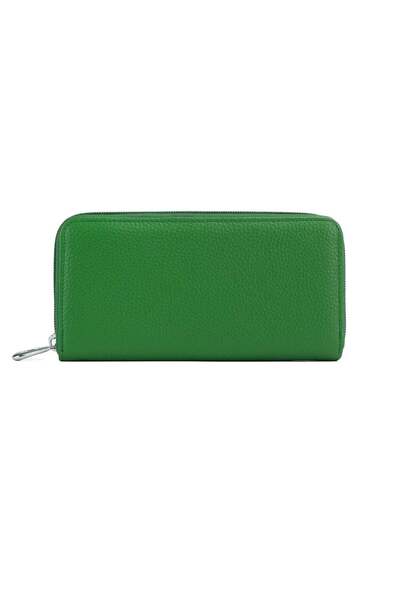 Posete Fagaras Vera Leather Wallet - Green, Genuine Leather Wallet , Women's ...