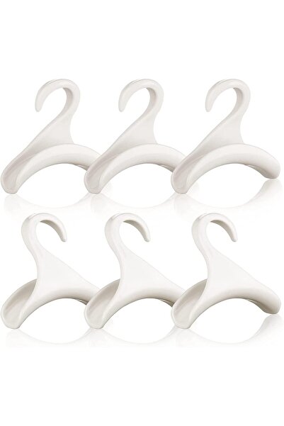 Arabest 6 Pack Purse Hanger Hook,Multi-Function Handbag Organizer,Cloakroom D...