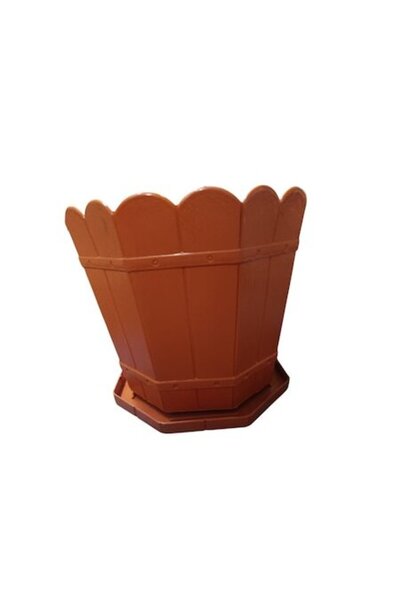 OEM Oală rustică, 5 l, Maro