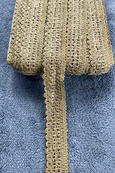 Hobigram Terraweave Nomad Hasır Şerit Kurdele – Doğal Bohem Örgü Dekoratif 1 Metre