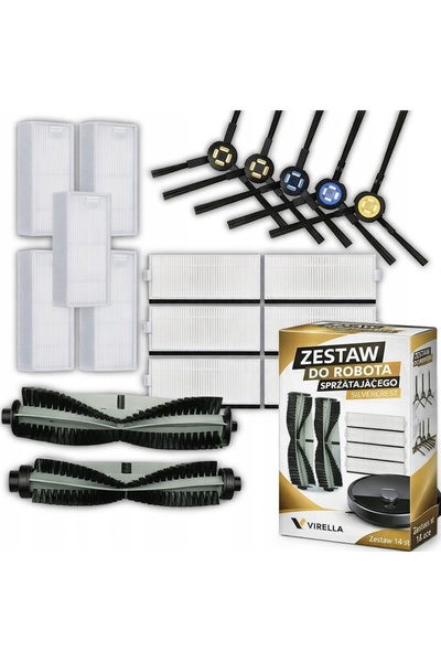 Brak DUŻY ZESTAW AKCESORIÓW FILTRY SZCZOTKI DO SILVERCREST SSRA1 SSR1 ILIFE A9S