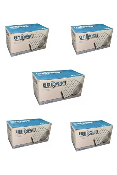 Osseus Unipore Elastik Cerrahi Sabitleme Bandı 15 cm x 10 M – 5’li Paket | Hi...