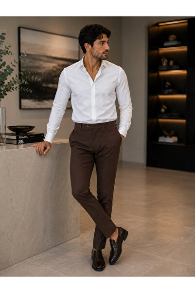 Mcr “Milano Style Acı Kahve Slim Fit Kumaş Pantolon” Bu yanıtı tercih ediyorum