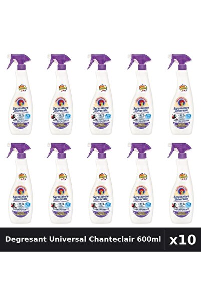 Chanteclair Set 10 Degresant Universal 600ml Lavanda - Curatenie Eficienta Bu...