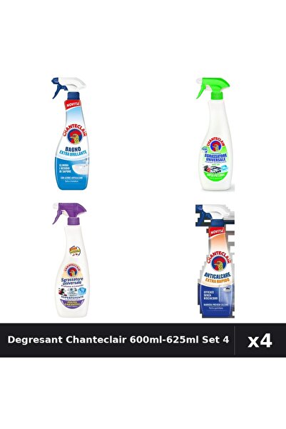 Chanteclair Set 4 Degresant Universal 600ml-625ml - Lamaie, Lavanda, Extra Ra...
