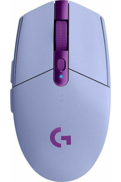 logitech G305 Ασύρματο ποντίκι gaming 12000 DPI Μωβ