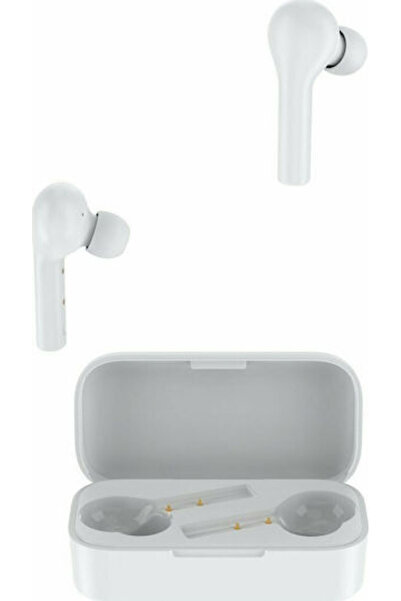 QCY T5 Ενδοωτικά Ακουστικά Bluetooth Handsfree με Θήκη Φόρτισης Λευκά