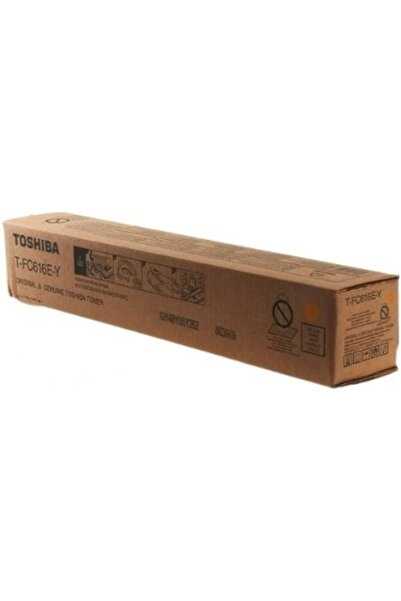 Toshiba T-FC616EY Γνήσιο Τόνερ Εκτυπωτή Λέιζερ Κίτρινο (6AK00000469)