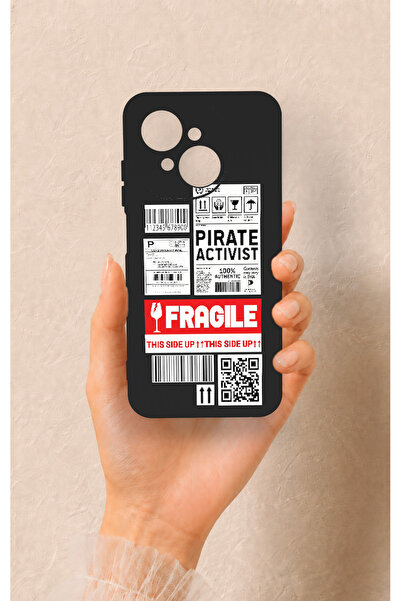 Vip Case Tecno Spark Go1 Uyumlu Fragile Desenli Silikon Kılıf