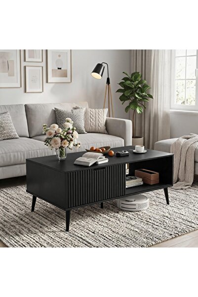 Garvee Coffee Table with Storage, 105 x 55 x 41.5 cm