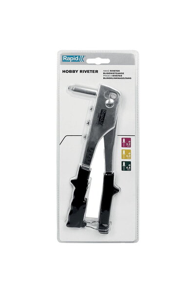 Rapid 5001129, Cleste pop nituri Hobby cu 4 capete nituire interschimbabile, ...