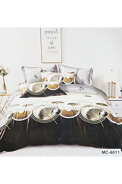 MILANO COLLECTION Set Lenjerie Pat Dublu Finet 6 Piese MC-6011