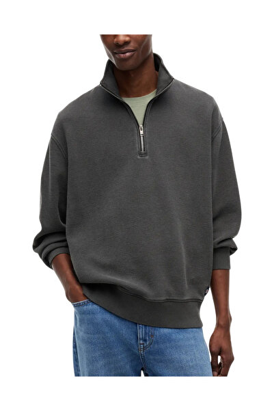 Tommy Hilfiger Ανδρικό Φούτερ Μαύρο Tommy Jeans DM0DM23127-BDS